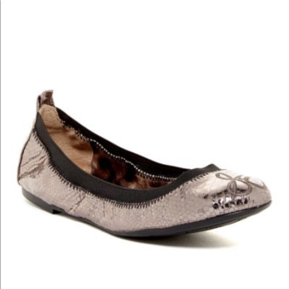 Sam Edelman Shoes - Sam Edelman Cayla Metallic Ballet Flats Sz 6